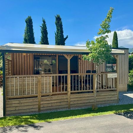 Estivo Premium Deluxe Mobile Homes On Camping Del Sole Village Iseo Eksteriør billede